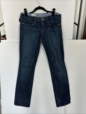 Women’s Straight-Leg Jeans in Dark Indigo- GAP 2/26